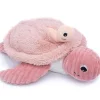 Peluche Les Ptipotos Sauvenou maman et bébé tortue rose (29 cm)
