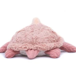 Peluche Les Ptipotos Sauvenou maman et bébé tortue rose (29 cm)