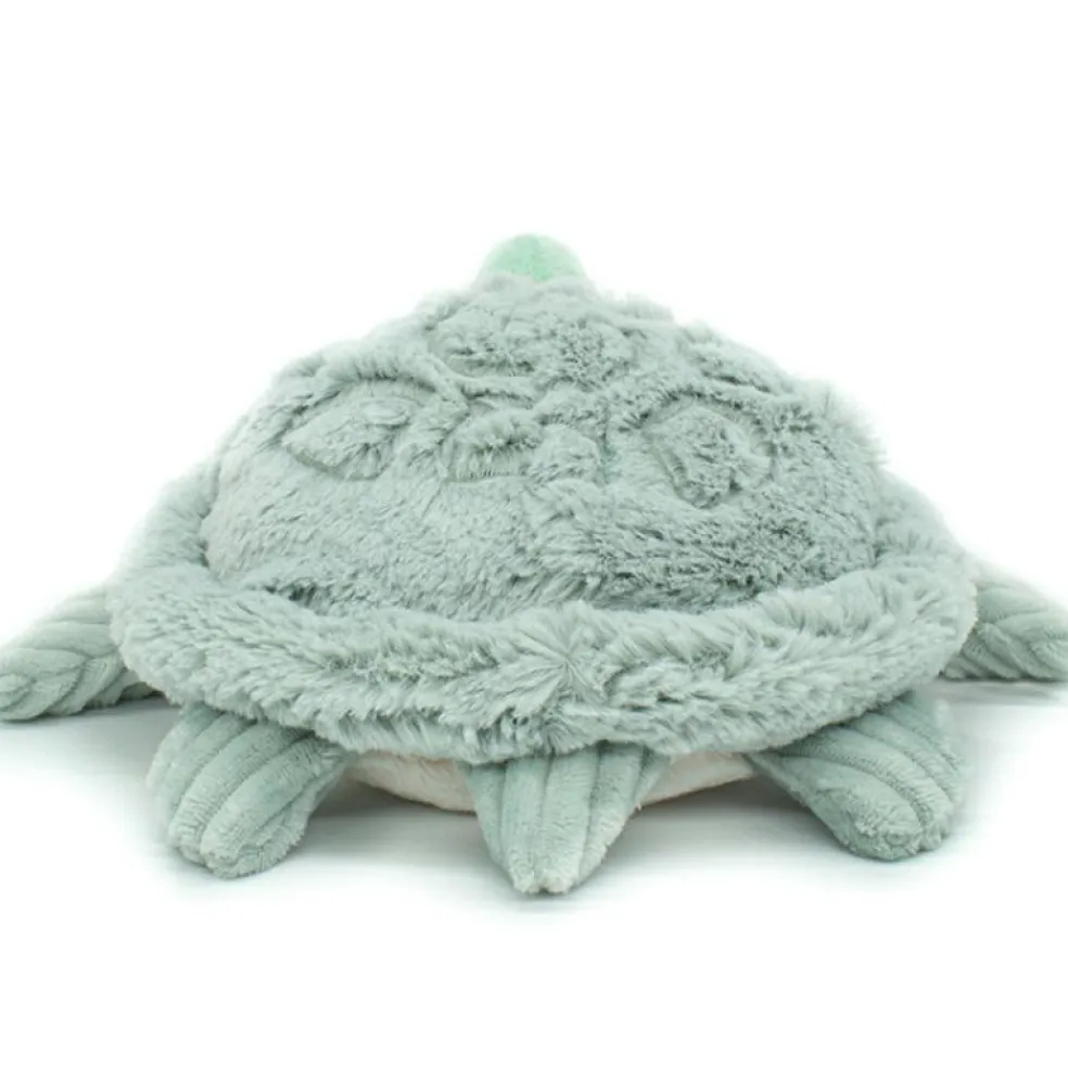 Peluche Les Ptipotos Sauvenou maman et bébé tortue menthe (29 cm)