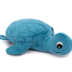 Peluche Les Ptipotos Sauvenou maman et bébé tortue bleu (29 cm)