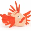 Peluche Lois le poisson-lion (14 cm)