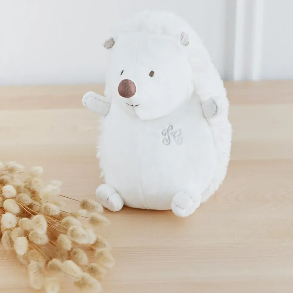 Peluche Léon le hérisson écru (12 cm)