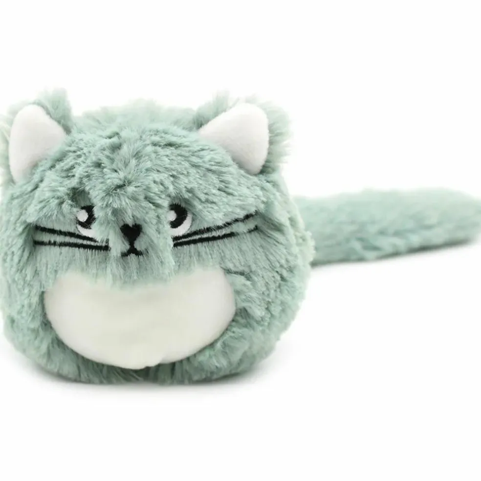 Peluche Miaou le chat maman et bébé menthe (32 cm)