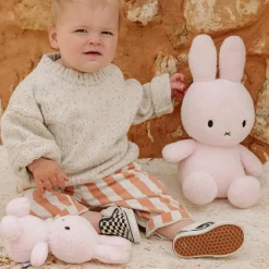 Peluche Miffy Terry Rose Pastel (33 cm)