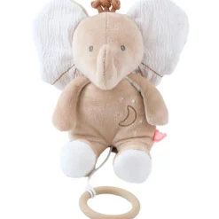 Peluche mini musicale Bali, Moka & Snow (20 cm)