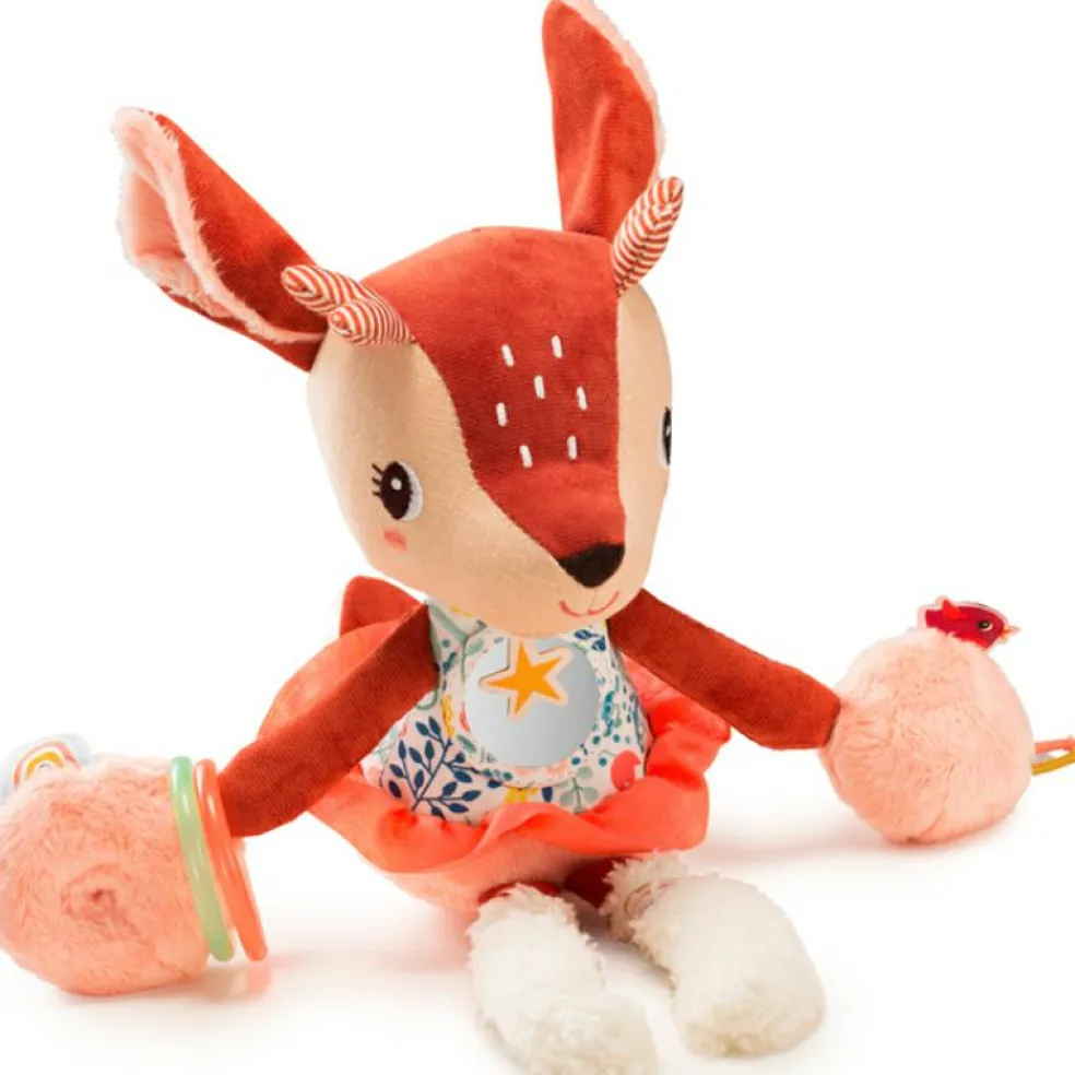 Peluche multi-activités Stella le faon
