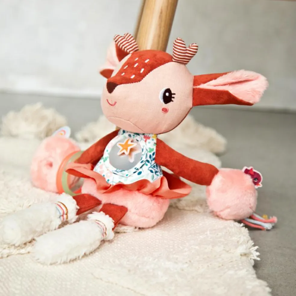 Peluche multi-activités Stella le faon