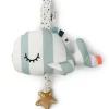 Peluche musicale à suspendre baleine bleue Wally