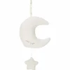 Peluche musicale à suspendre lune et étoile Newborn