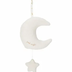 Peluche musicale à suspendre lune et étoile Newborn