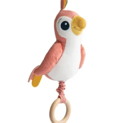 Peluche musicale à suspendre Happy (17 cm)