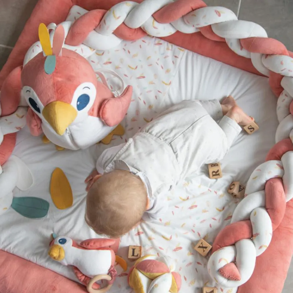 Peluche musicale à suspendre Happy (17 cm)