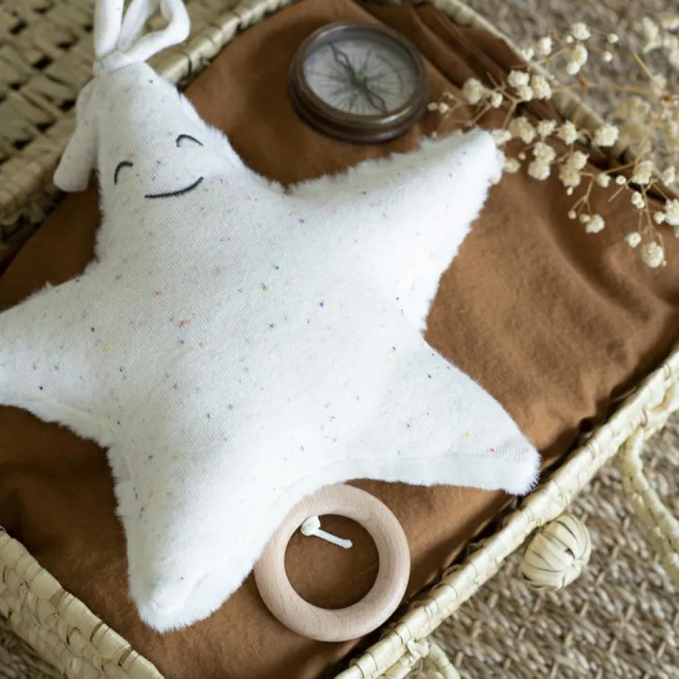 Peluche musicale à suspendre Bérangère étoile Au Large de Nova (21 cm)