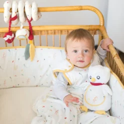 Peluche musicale Chouette