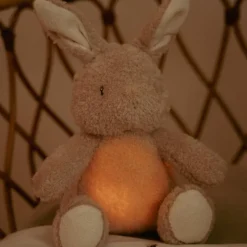 Peluche musicale et lumineuse Lapin Newborn