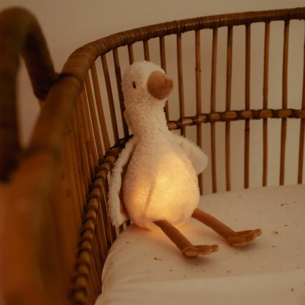 Peluche musicale et lumineuse Oie Newborn