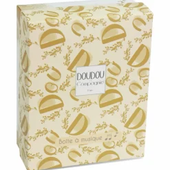 Peluche musicale Lapin Doudou ocre (20 cm)