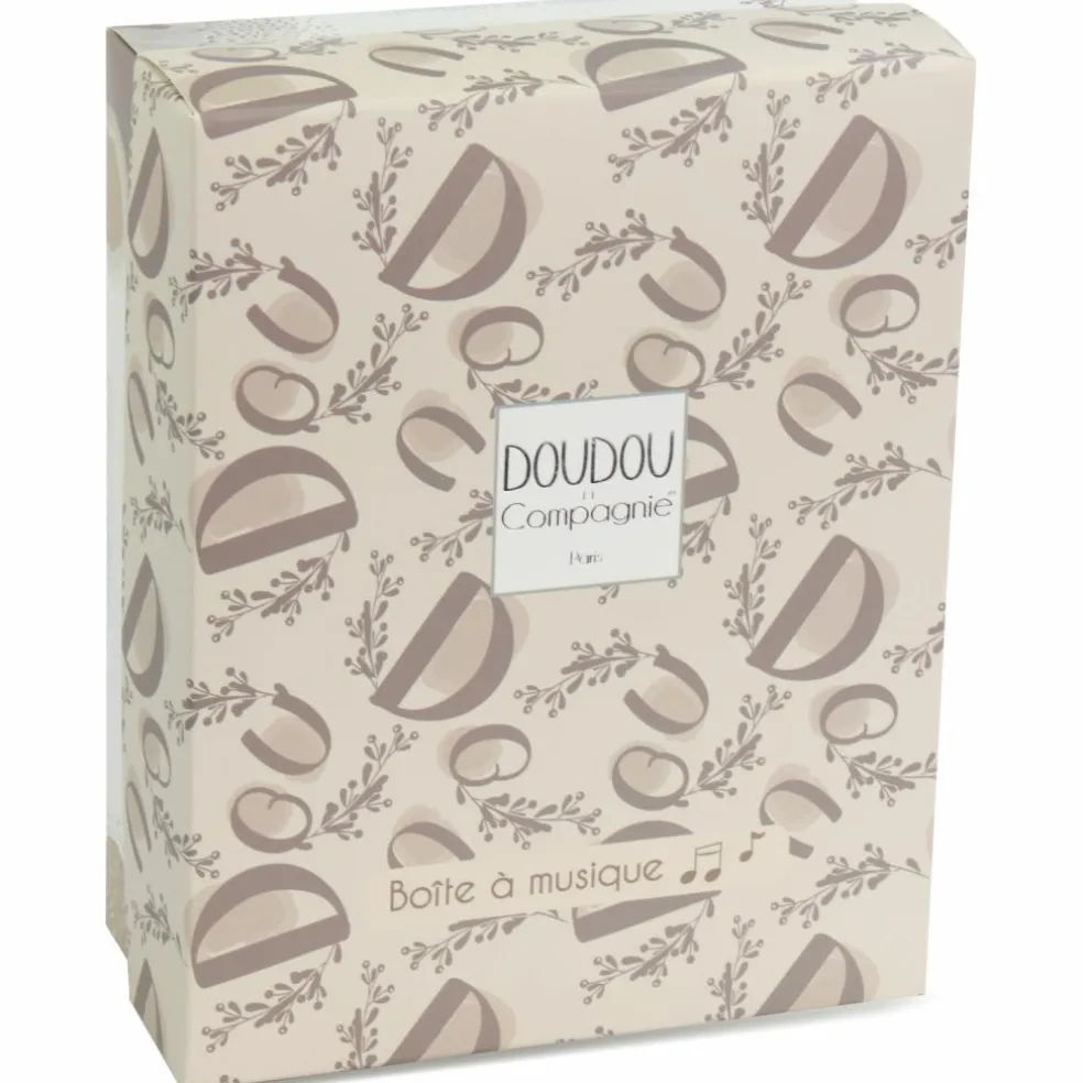 Peluche musicale Lapin Doudou beige (20 cm)