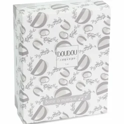 Peluche musicale Lapin Doudou blanc (20 cm)