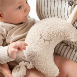 Peluche musicale Lune Beige
