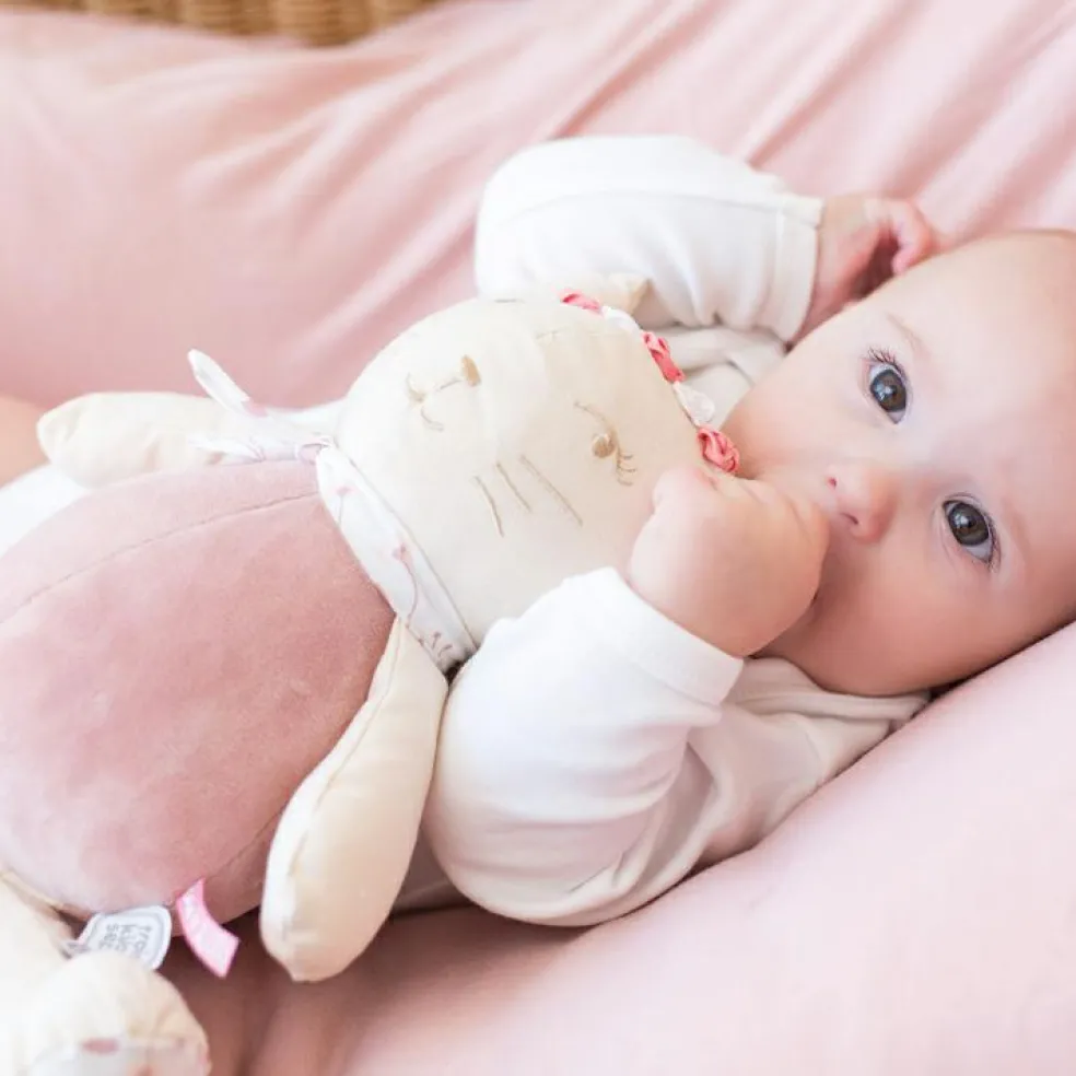 Peluche musicale Rose et Lili (26 cm)