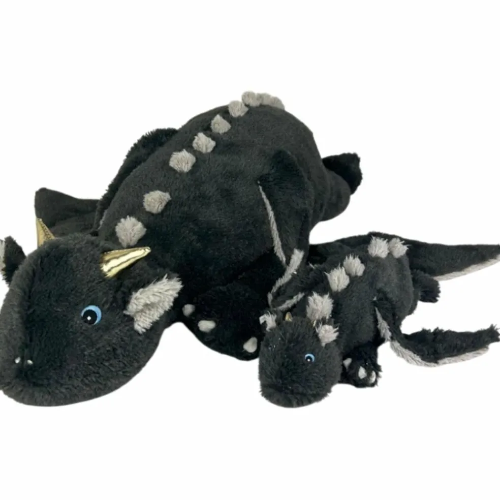 Peluche Nemu Nemu Dragon Noir (20 cm)