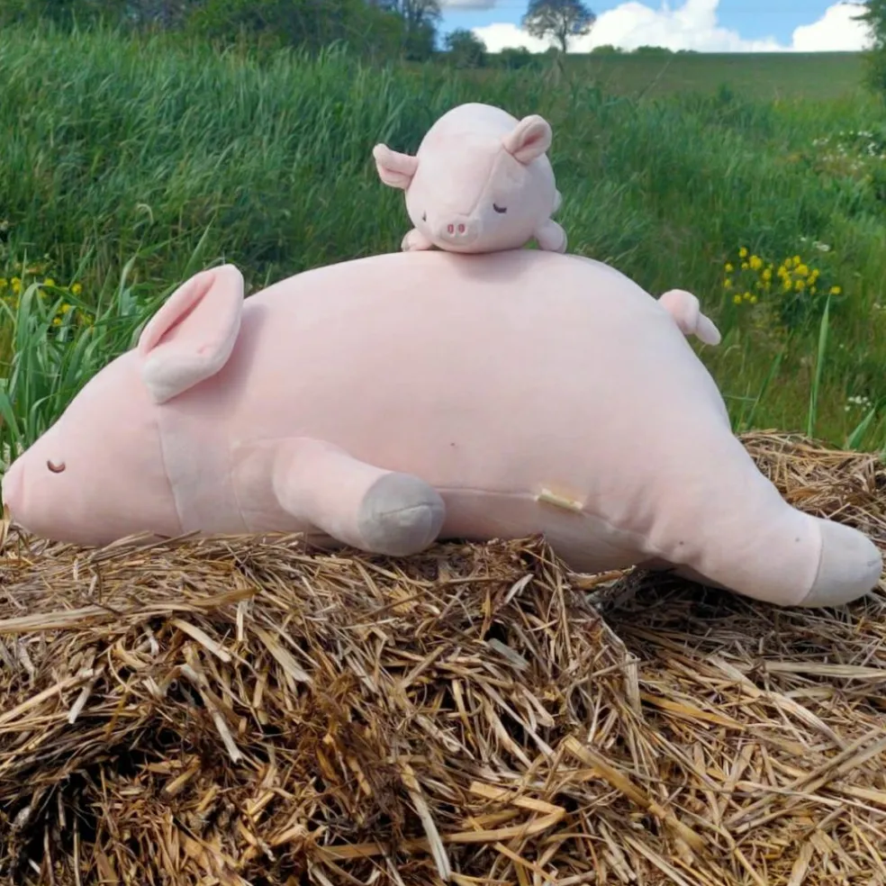 Peluche Nemu Nemu Pinkie le Cochon (11 cm)