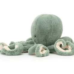 Peluche Ocean Cew Odell la pieuvre verte (49 cm)