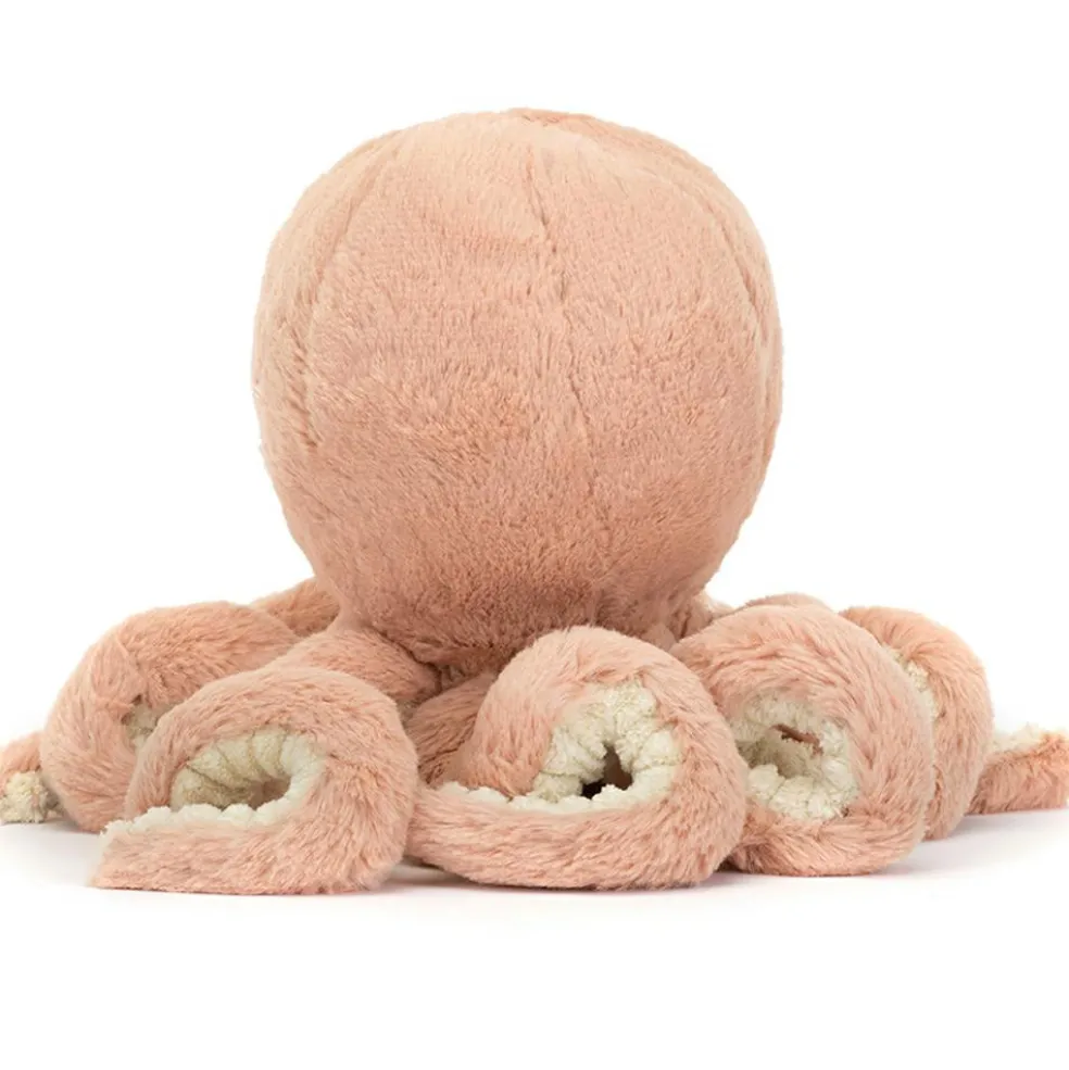 Peluche Ocean Crew Odell pieuvre rose (23 cm)
