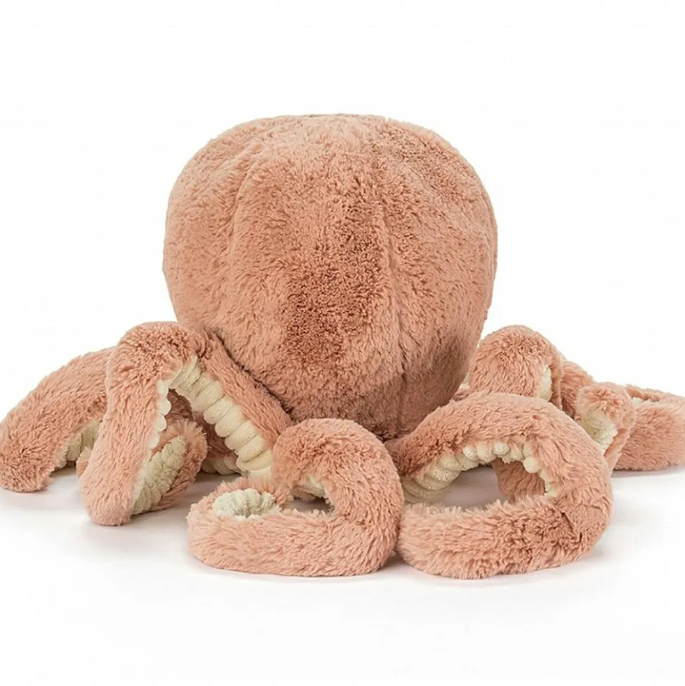 Peluche Ocean Crew Odell la pieuvre rose (49 cm)