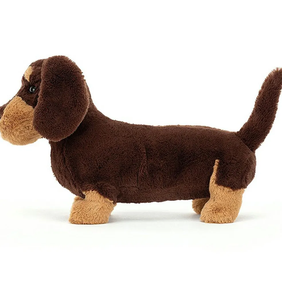 Peluche Otto le teckel (18 cm)