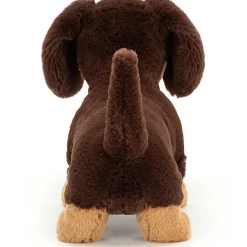 Peluche Otto le teckel (18 cm)