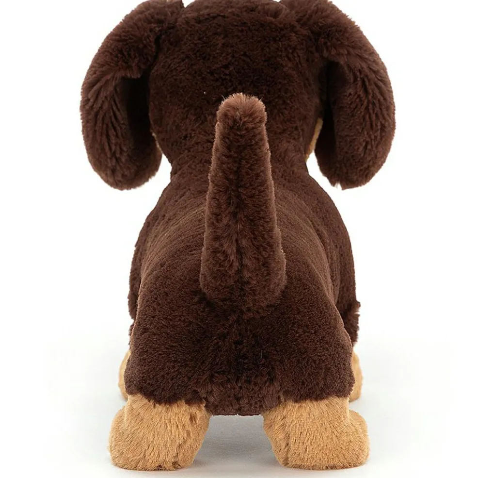 Peluche Otto le teckel (18 cm)