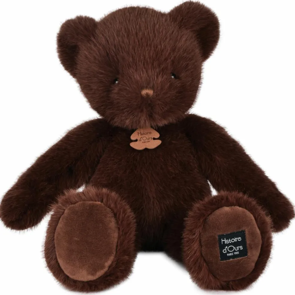 Peluche ours Clémentin Choco Cranberries (38 cm)