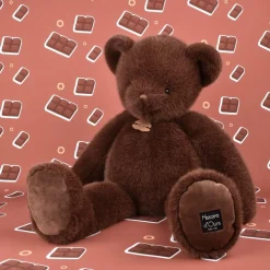 Peluche ours Clémentin Choco Cranberries (60 cm)
