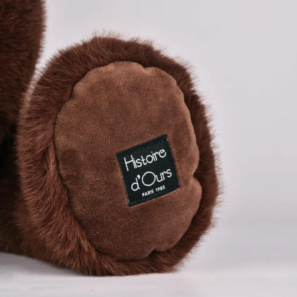 Peluche ours Clémentin Choco Cranberries (60 cm)