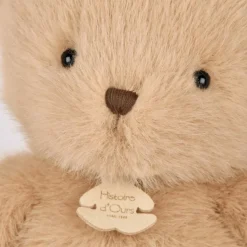 Peluche ours Clémentin Miel Amande (38 cm)