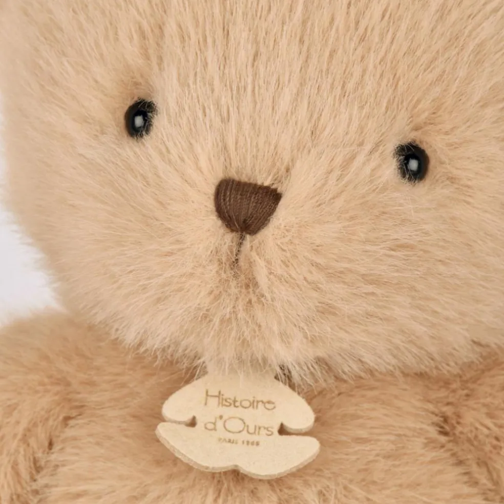 Peluche ours Clémentin Miel Amande (38 cm)