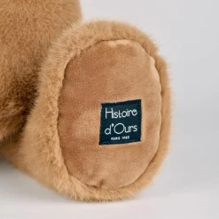 Peluche ours Clémentin Praline Cacahuète (60 cm)