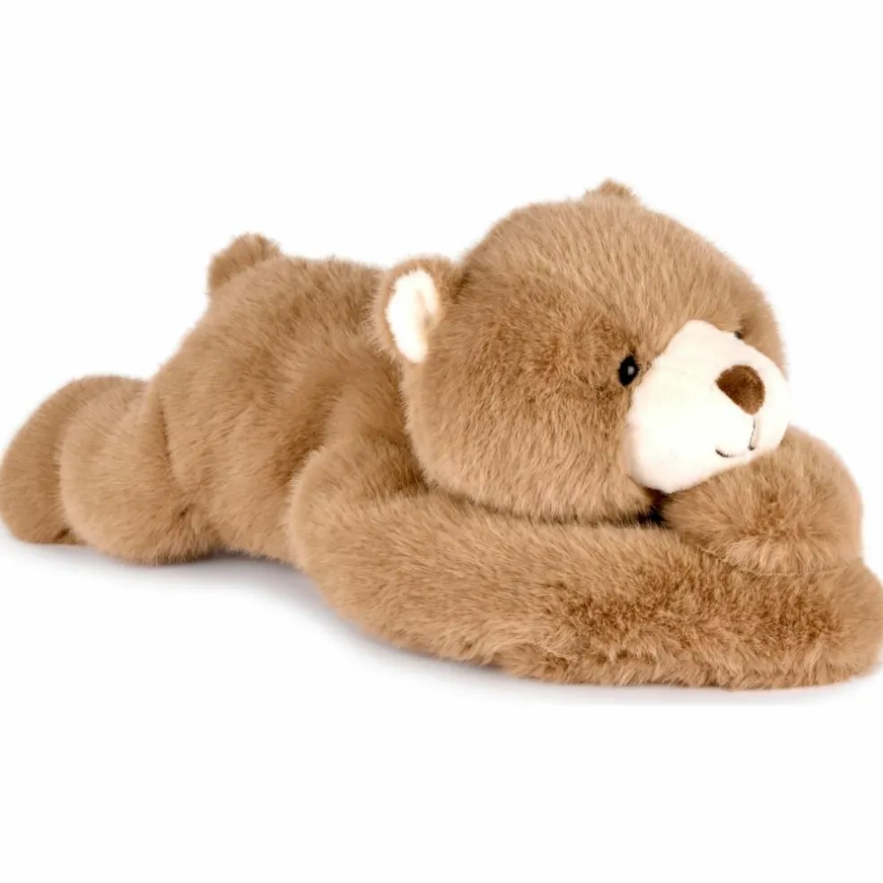 Peluche ours marron lesté PODCOLL (40 cm)
