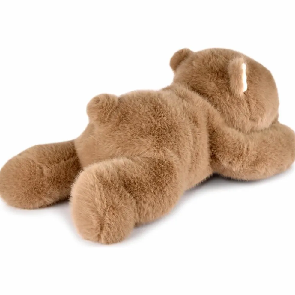 Peluche ours marron lesté PODCOLL (40 cm)