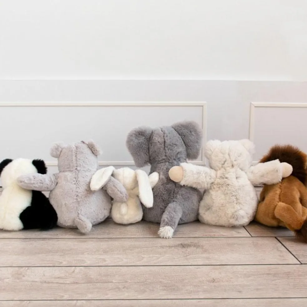 Peluche panda So Chic noir (25 cm)