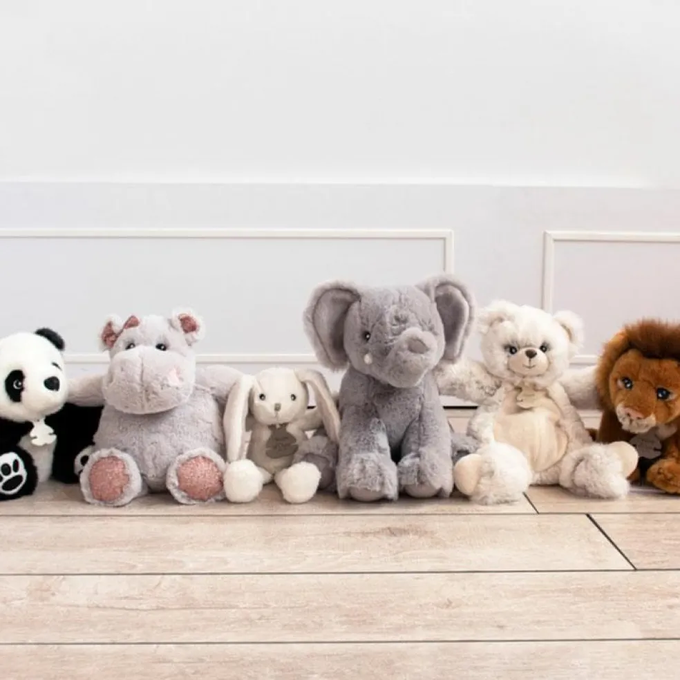 Peluche panda So Chic noir (25 cm)