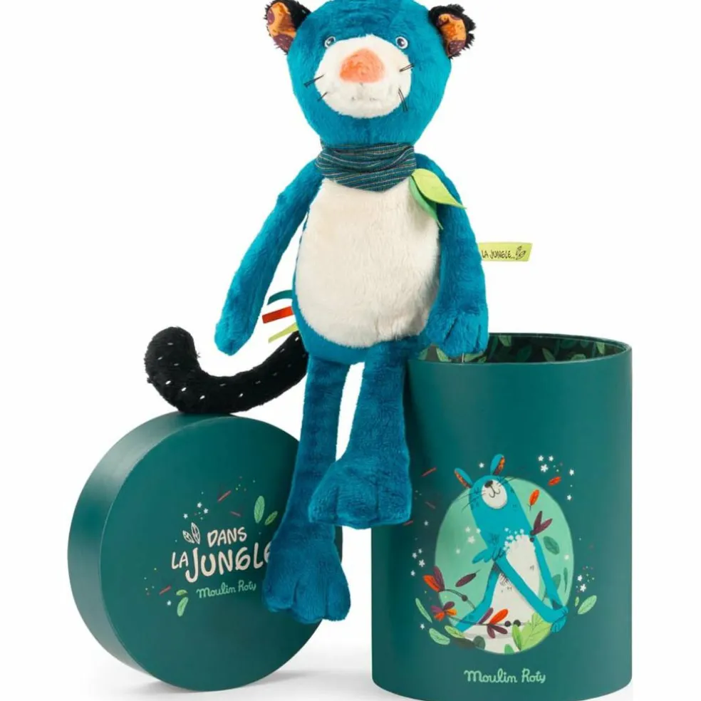 Peluche panthère Zimba Dans la jungle (32 cm)