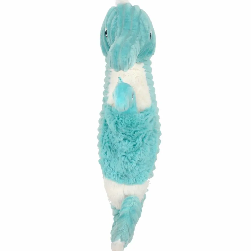 Peluche Papadou papa et bébé Les Ptipotos Aqua (34 cm)