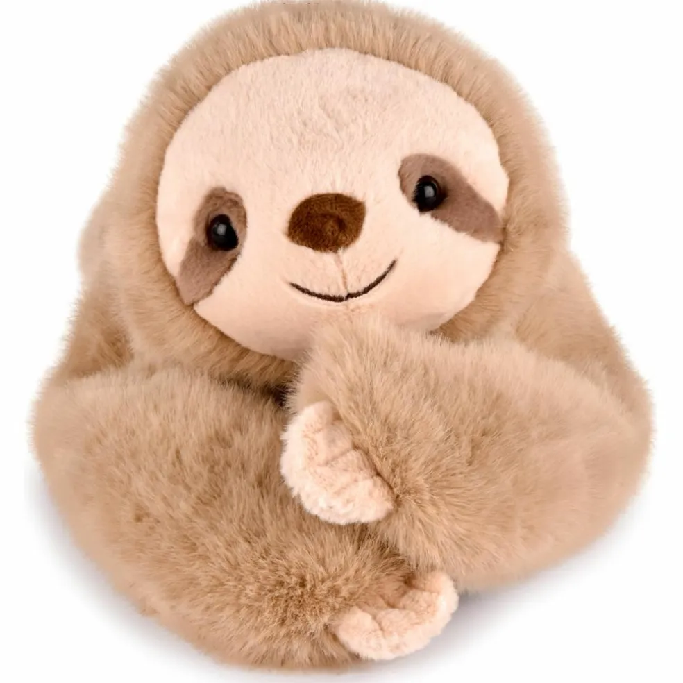 Peluche paresseux marron lesté PODCOLL (40 cm)