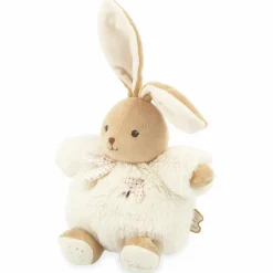 Peluche Patapouf Lapin crème (17 cm)