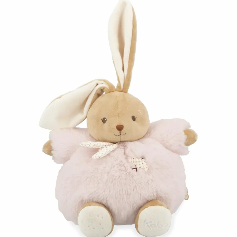 Peluche Patapouf Lapin rose (25 cm)