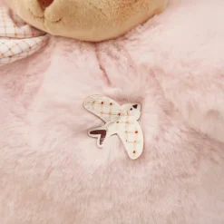 Peluche Patapouf Lapin rose (25 cm)