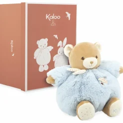 Peluche Patapouf Ours bleu (25 cm)